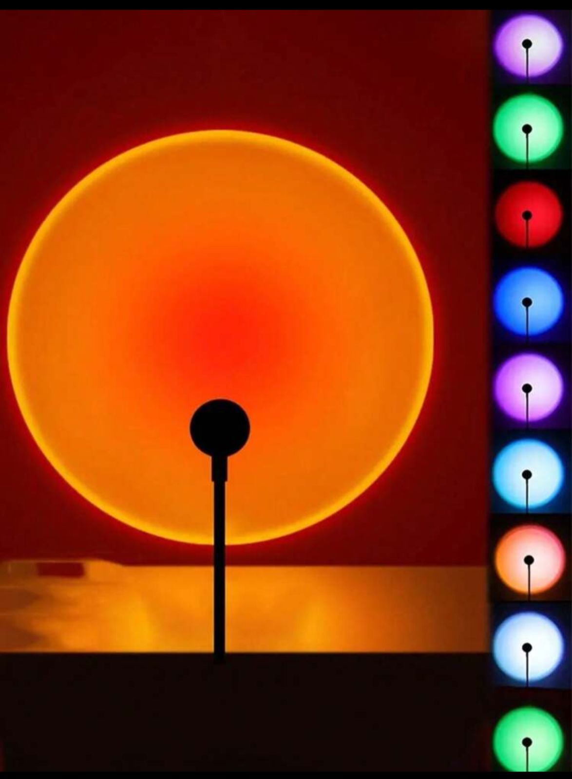 Lampe de coucher de soleil