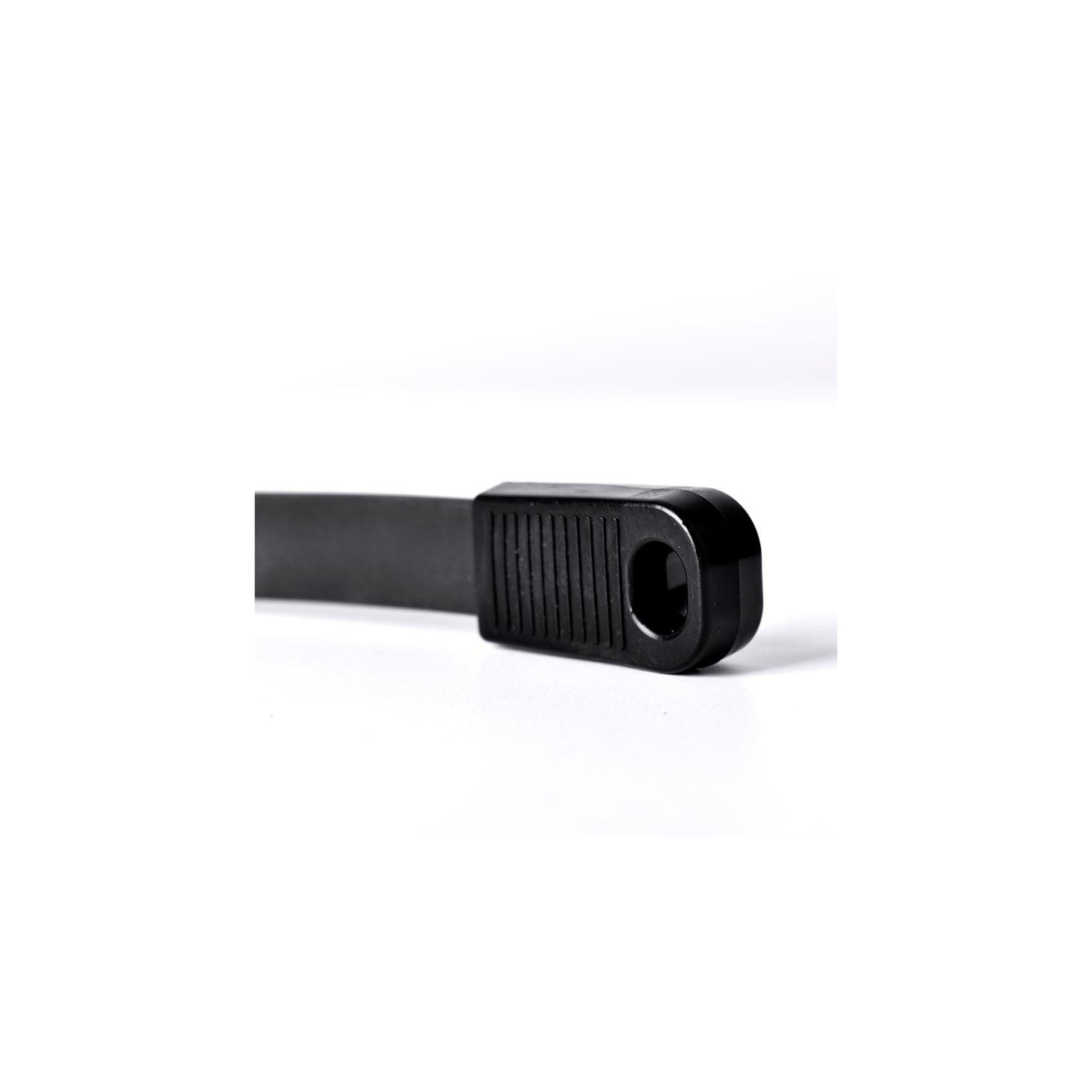 Guirlande Extérieure Câble Électrique Plat pour Douilles E27 sur Mesure Noire