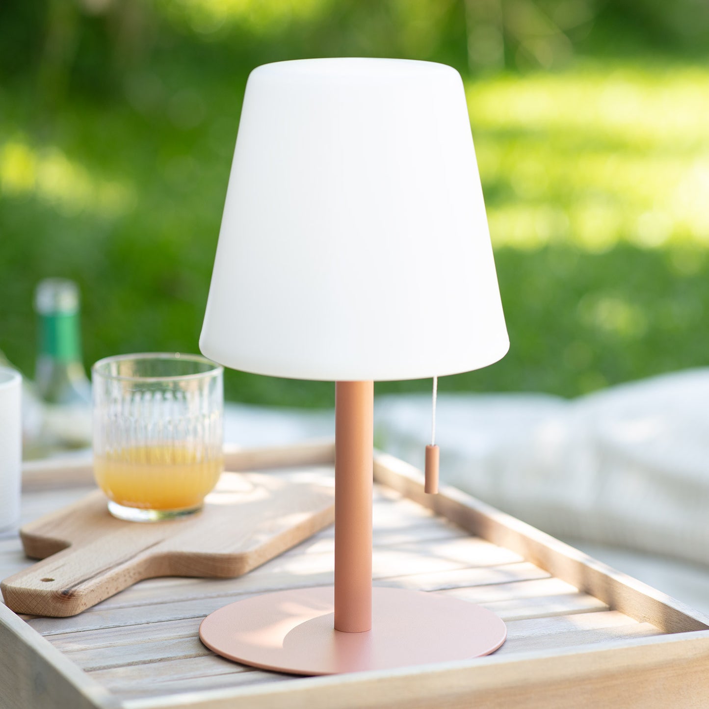 Lampe à Poser LED Portative Aluminium Extérieure 2.6W Epinay avec Batterie Rechargeable