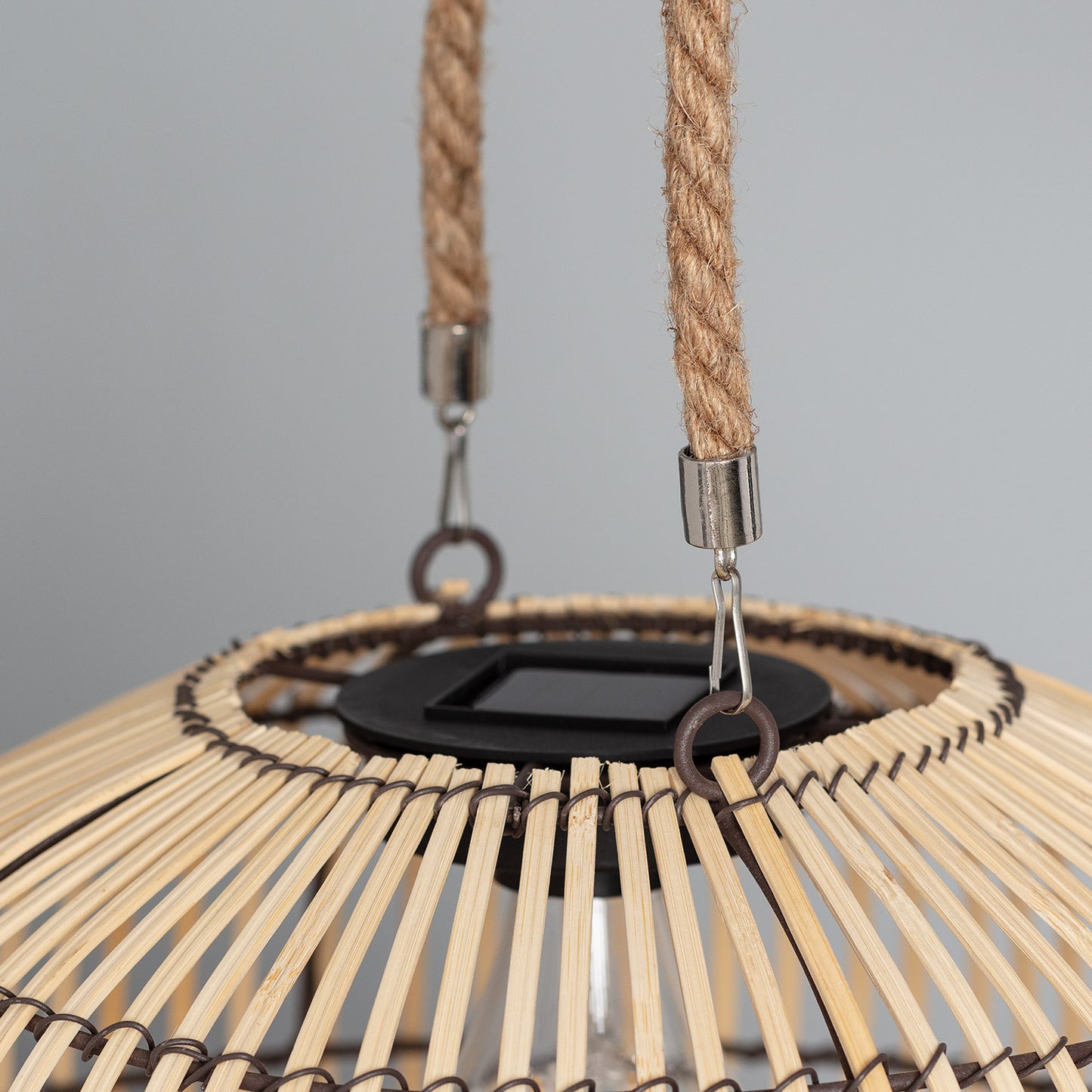 Lampe à Poser LED Extérieure Solaire Rotin Sirpur