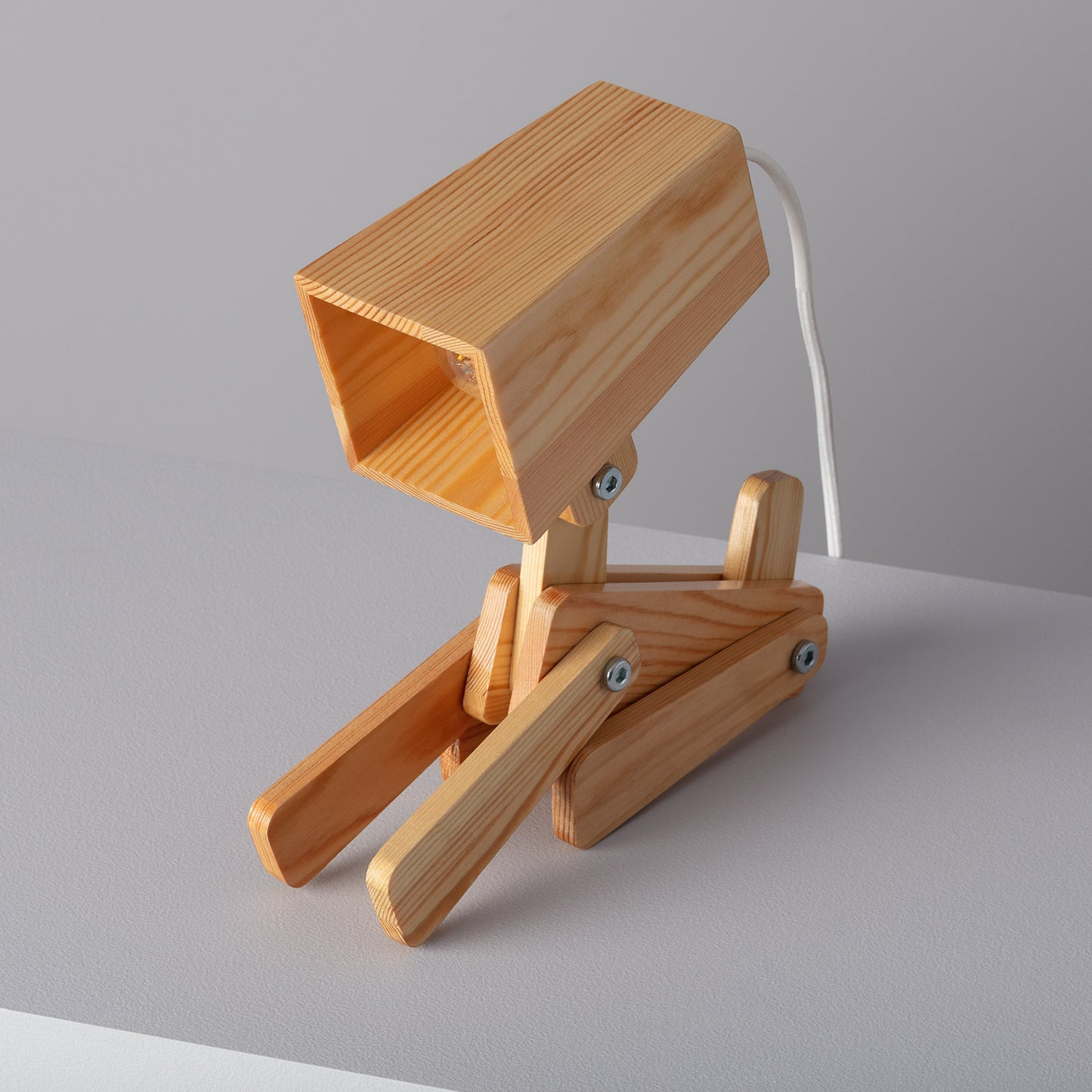 Lampe à Poser Métal et Bois Kids Coba Doggi