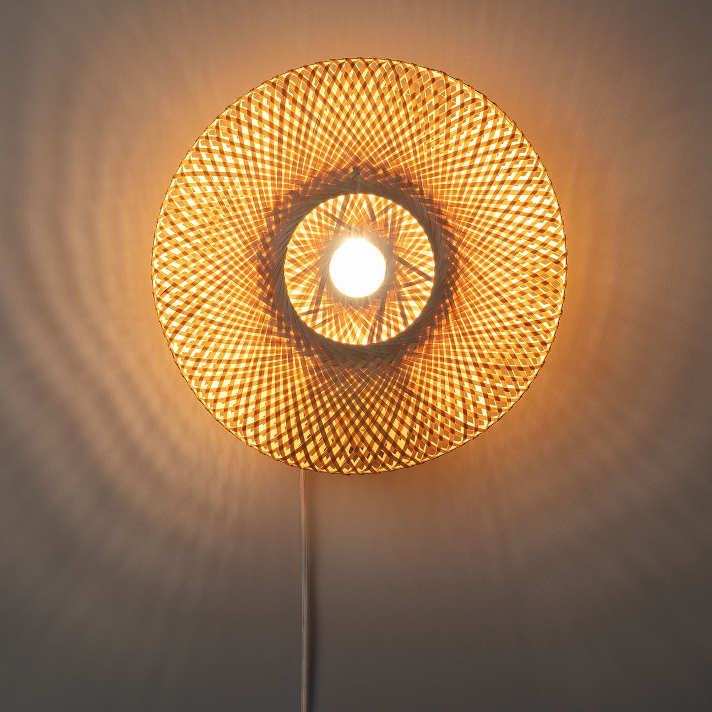 Lampe Murale Bambou Manen