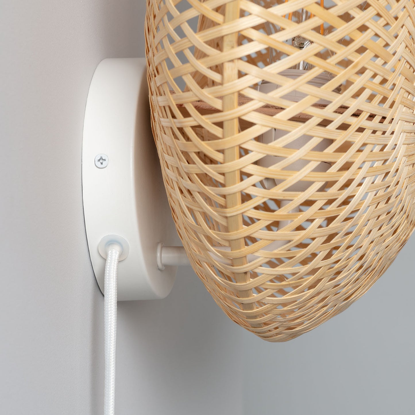 Lampe Murale Bambou Manen