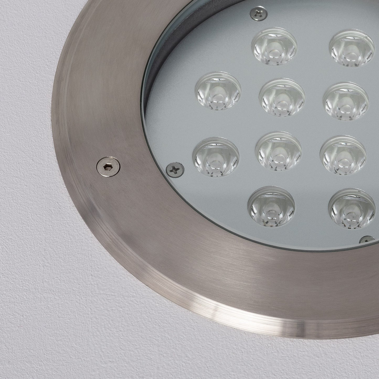 Spot LED Extérieur 12W Inox Encastrable au Sol