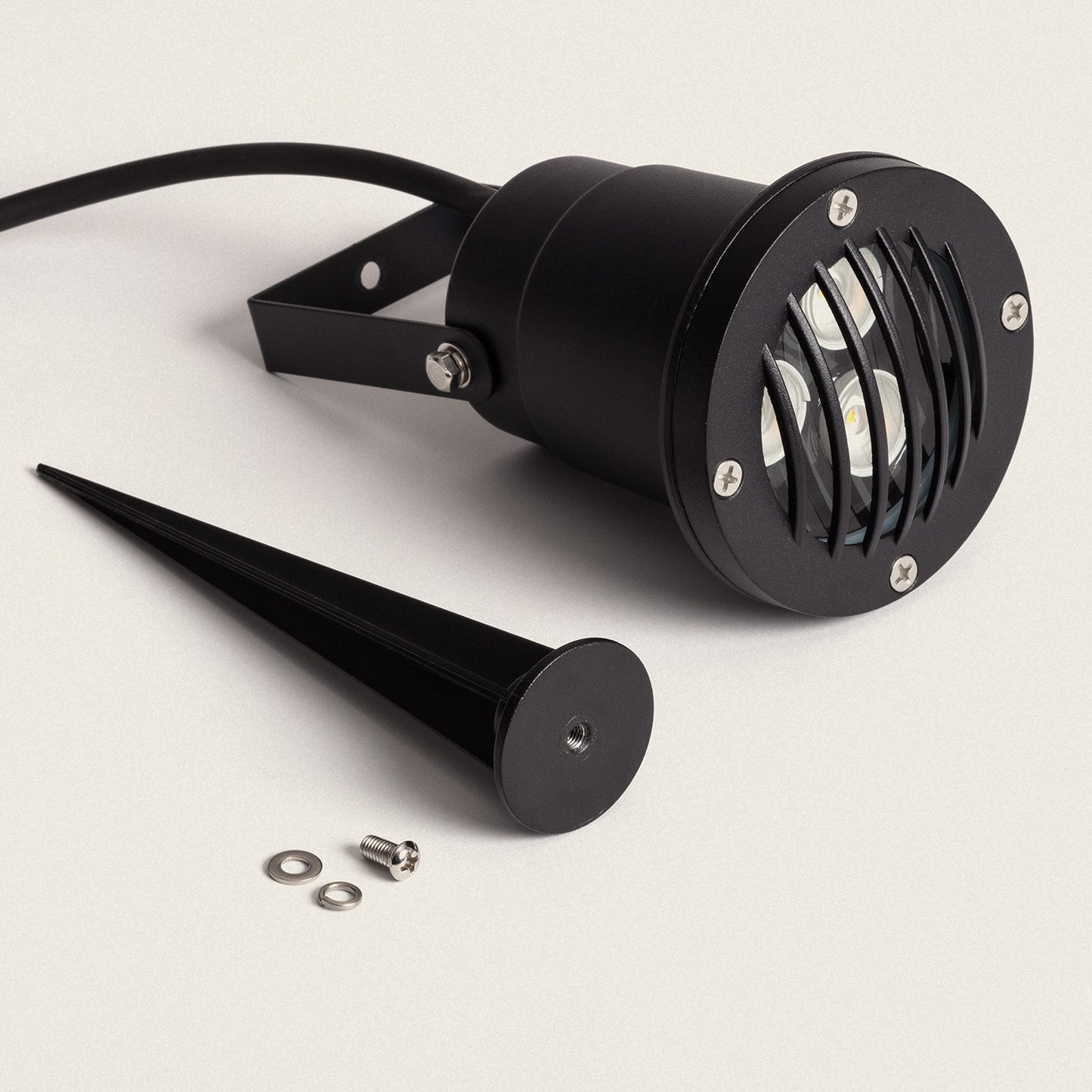 Spot LED Extérieur 3W Gotham sur Piquet