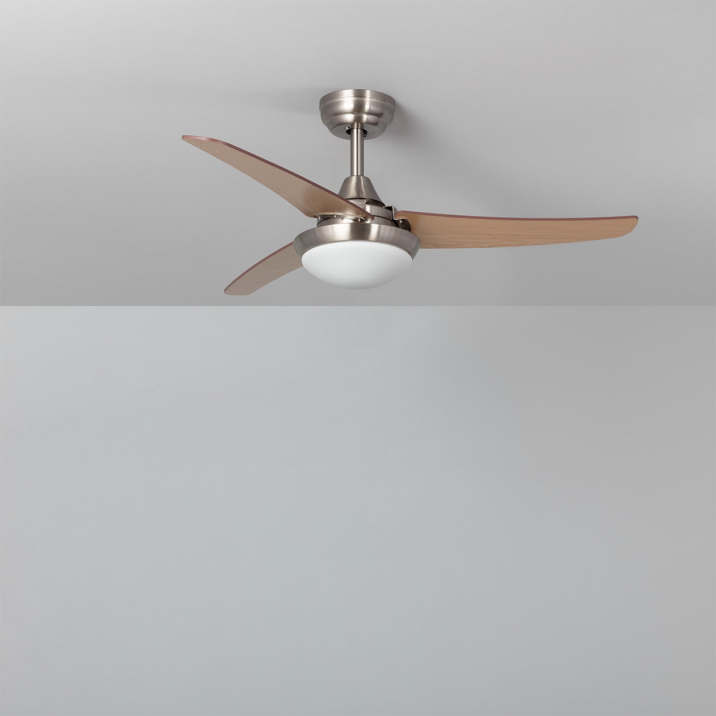 Ventilateur de Plafond LED Neil Bois 107cm Moteur DC