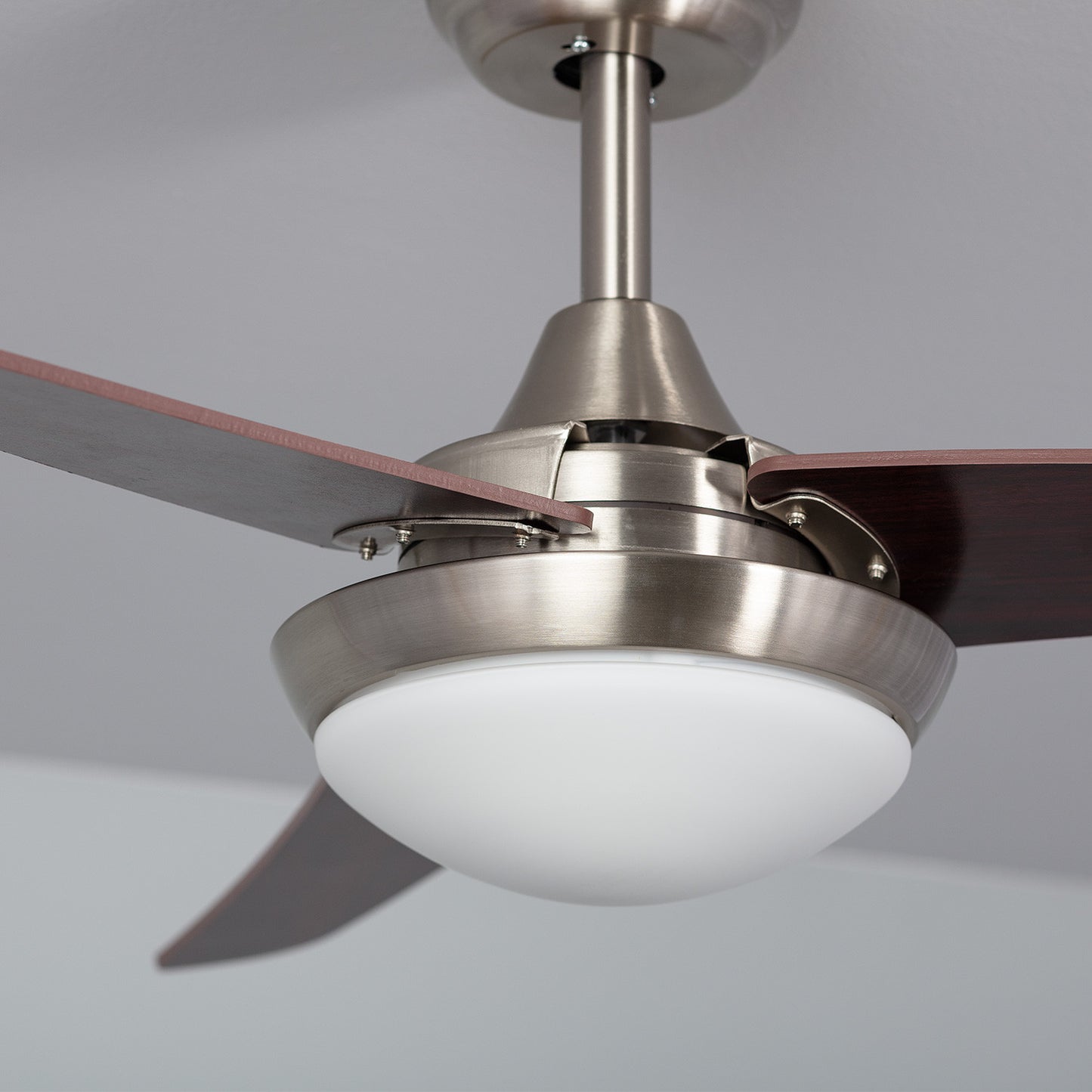 Ventilateur de Plafond LED Neil Bois 107cm Moteur DC