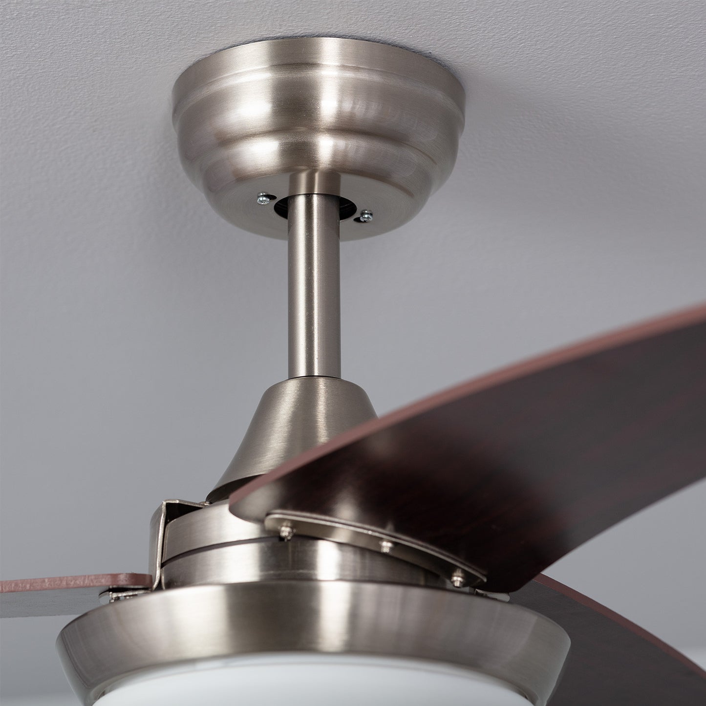 Ventilateur de Plafond LED Neil Bois 107cm Moteur DC