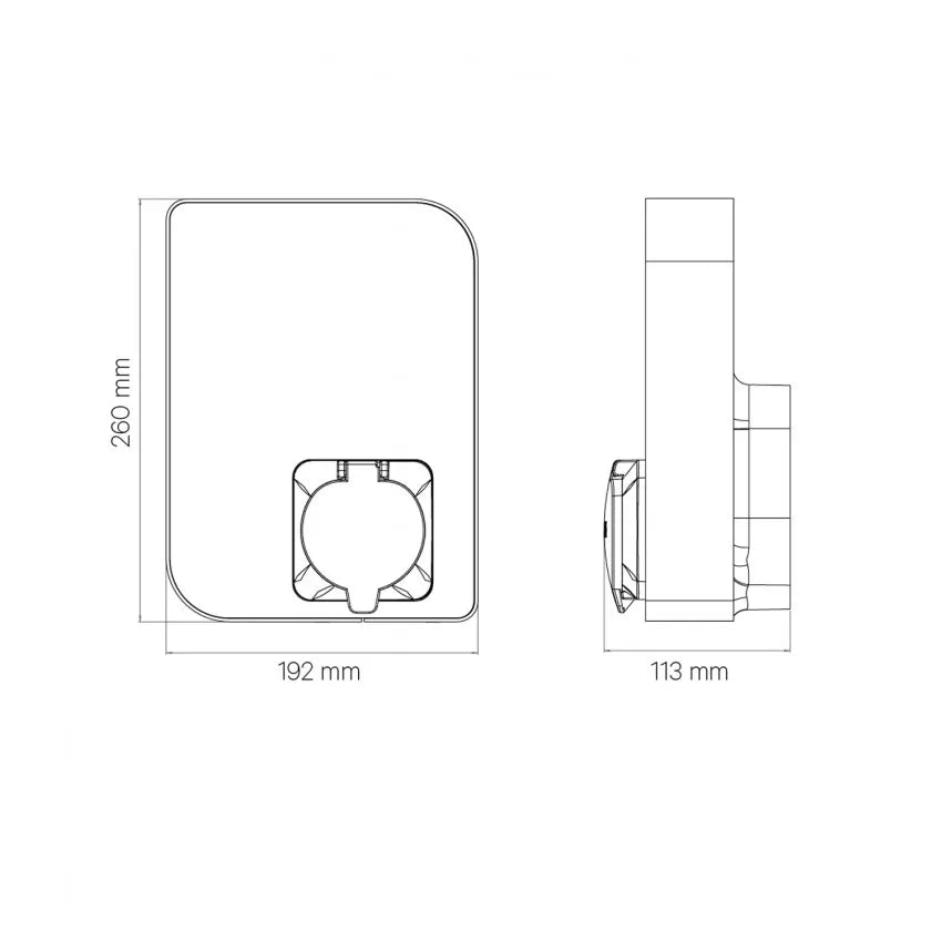 Borne WALLBOX Copper Socket 22kW Triphasé