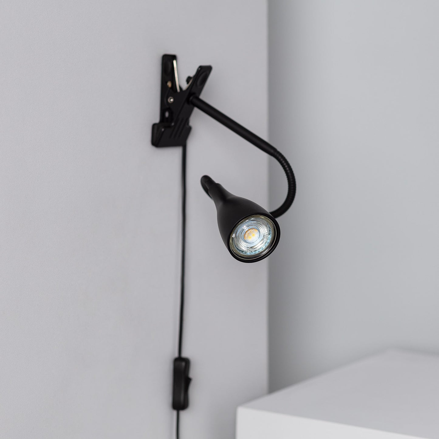 Lampe de Bureau Flex Métal Dandy avec Pince