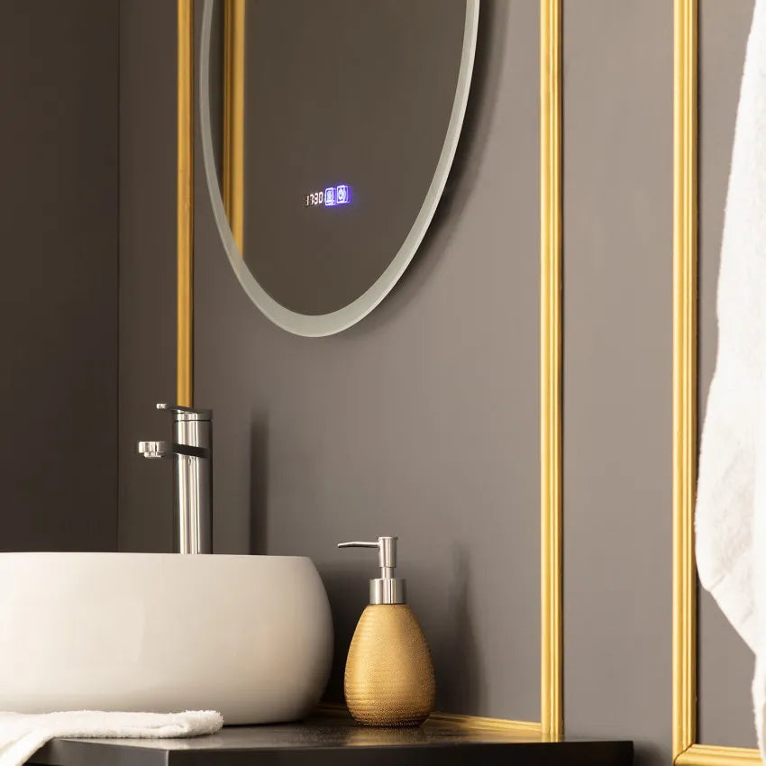 Miroir Salle de Bain avec Éclairage LED Anti-buée Palolem Ø60cm