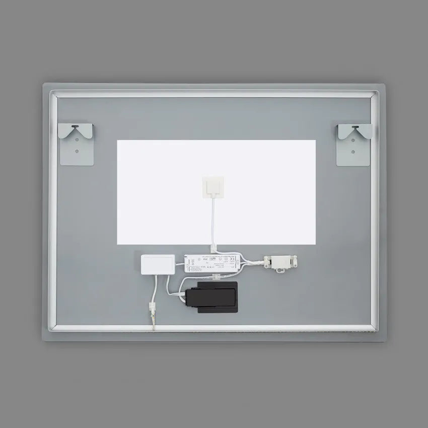 Miroir Salle de Bain avec Éclairage LED Anti-buée Sarakiniko 60x80 cm