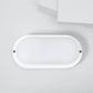 Plafonnier LED Extérieur Ovale 25W Hublot White IP65 96x198 mm