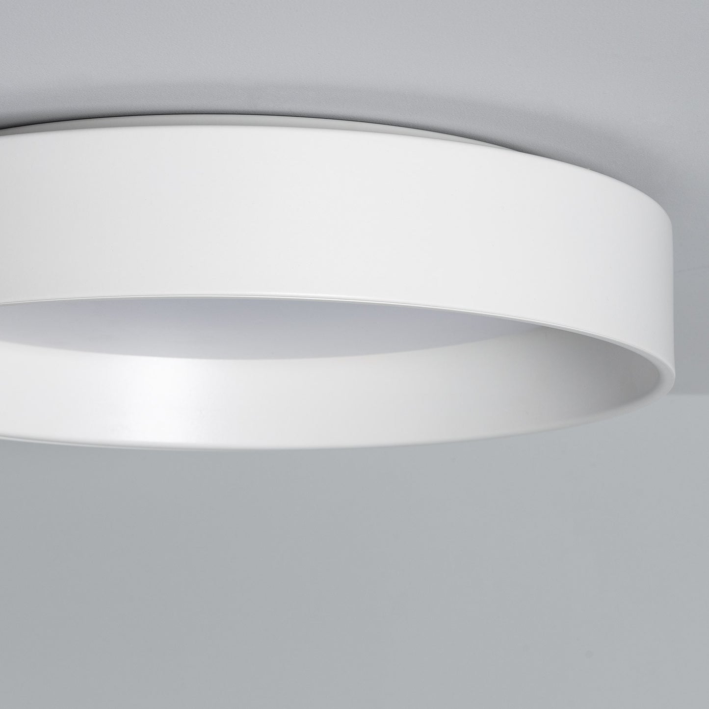 Plafonnier LED Rond Métal 20W CCT Sélectionnable Broadway Ø450 mm