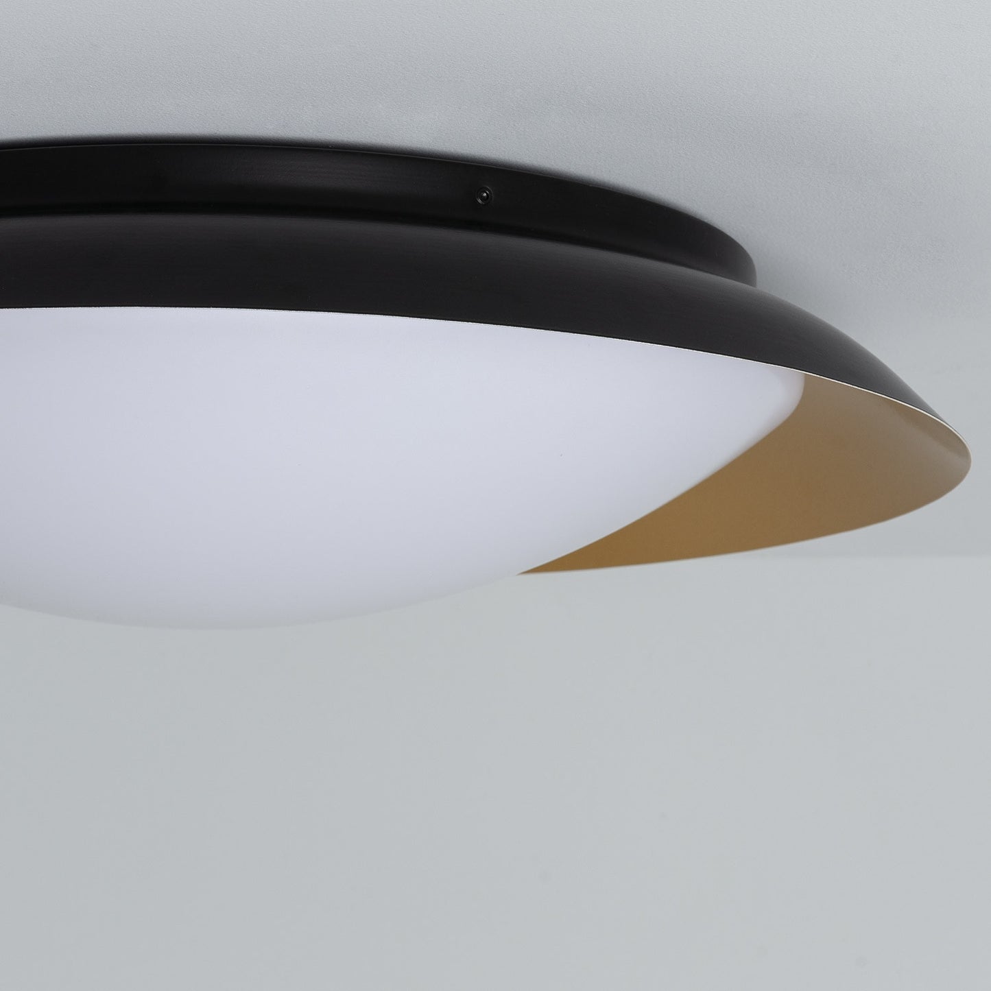 Plafonnier LED Rond Métal 30W CCT Sélectionnable Taylor Ø500 mm