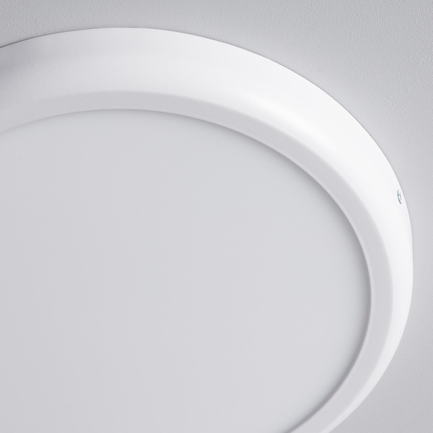 Plafonnier LED Rond Métal 24W Design White Ø300mm