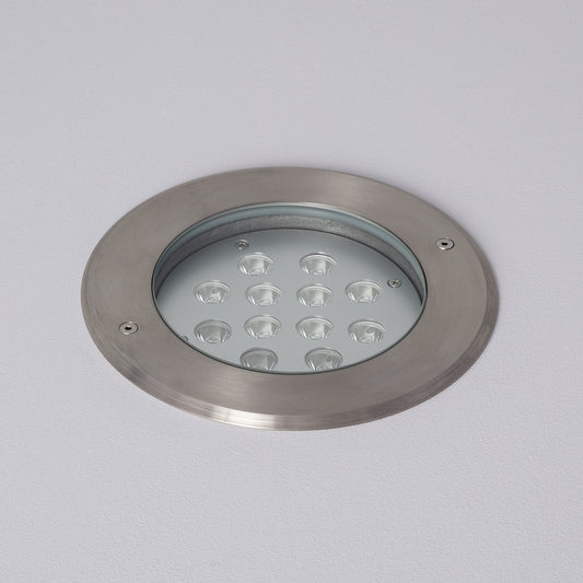 Spot LED Extérieur 12W Inox Encastrable au Sol