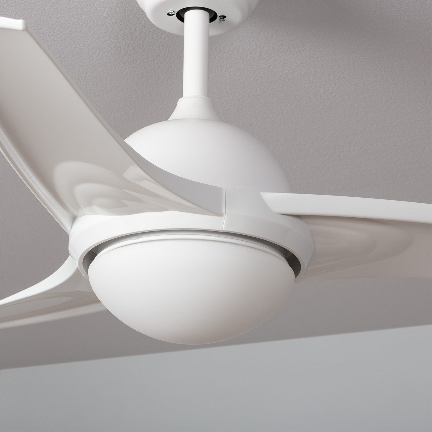 Ventilateur de Plafond LED Aran Blanc 107cm Moteur DC