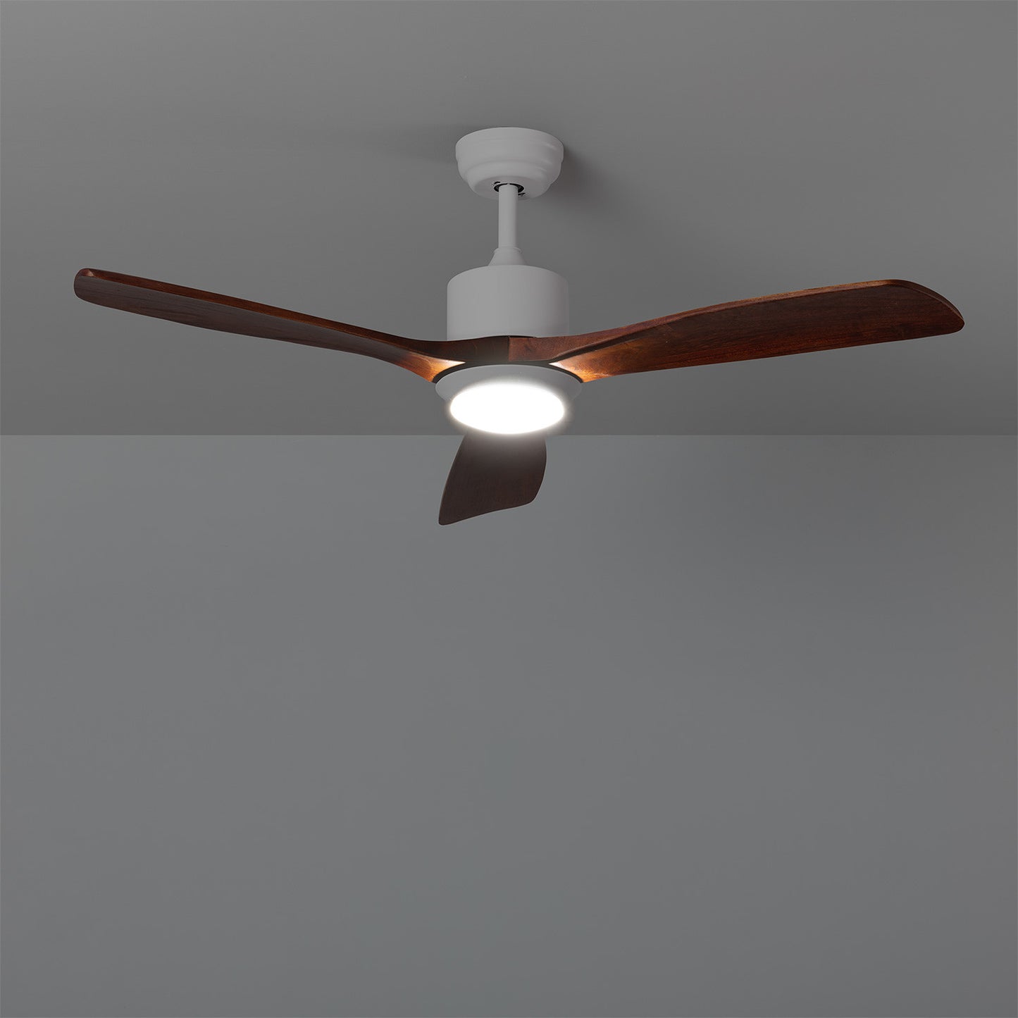 Ventilateur de Plafond LED Forest Bois 132cm